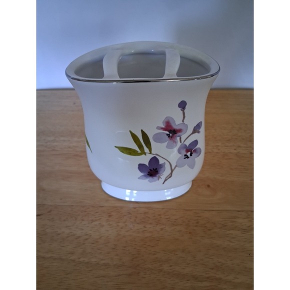 Violet Toothbrush Holder 5 inches Tall - Picture 3 of 4